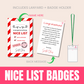 2025 NICE LIST BADGES